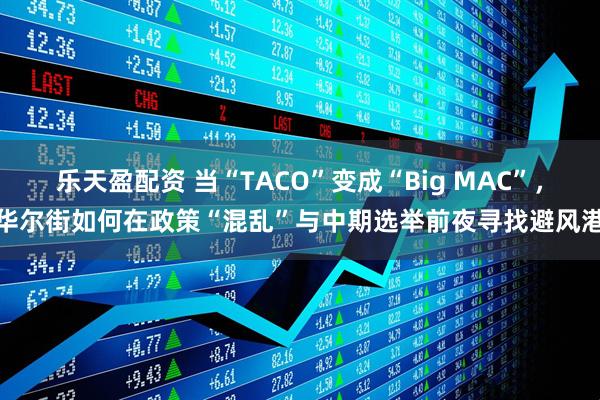 乐天盈配资 当“TACO”变成“Big MAC”，华尔街如何在政策“混乱”与中期选举前夜寻找避风港